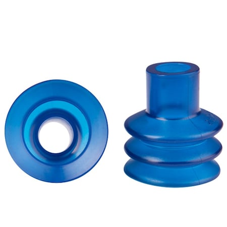 Fipa Bellows vacuum cup diam. 32 mm, Vinyl blue 21.032.082.V